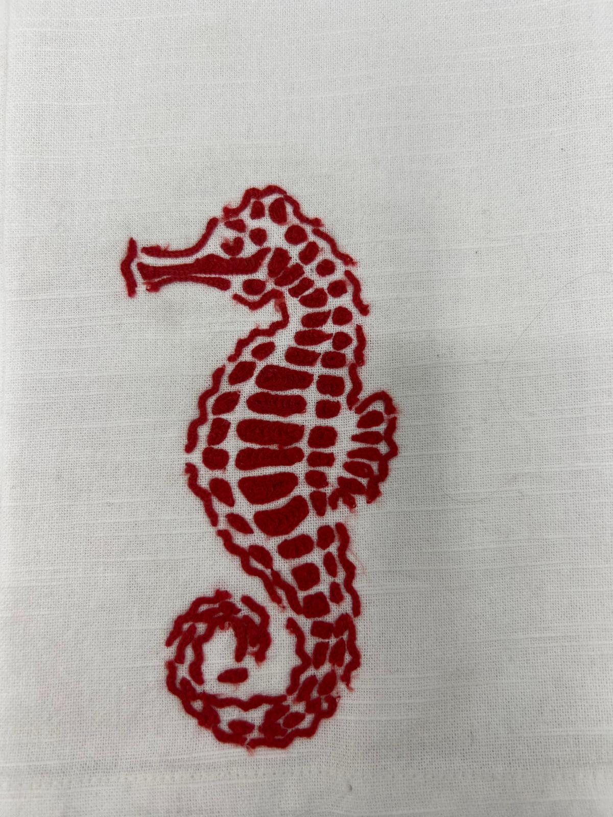 Sea Horse Dish Towel